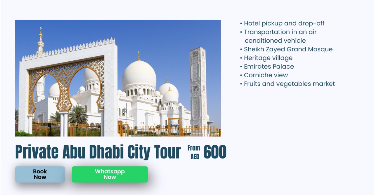 abu dhabi city tour package