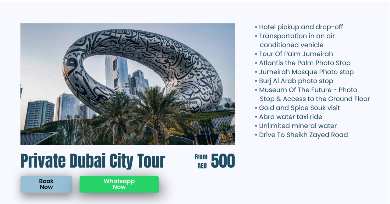 dubai city tour package