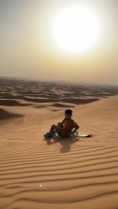 sand boarding