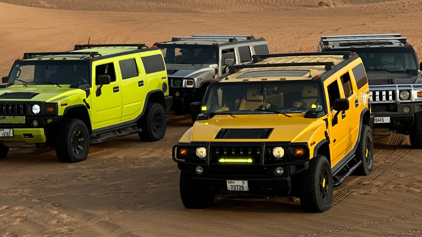 hummer dune bashing