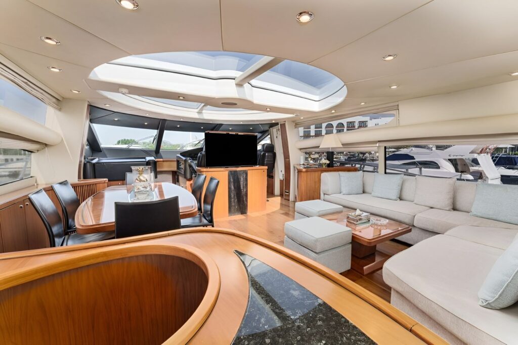 sunseeker 84 ft dubai marina yacht