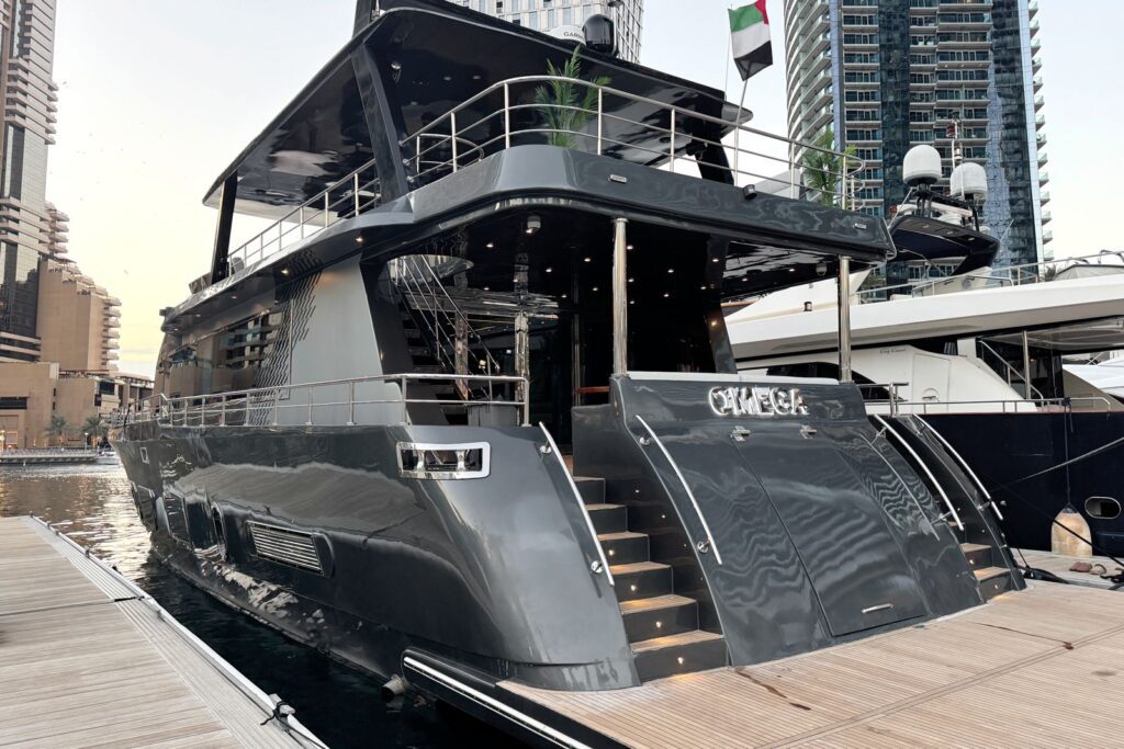 Omega 100ft Yacht Dubai Marina